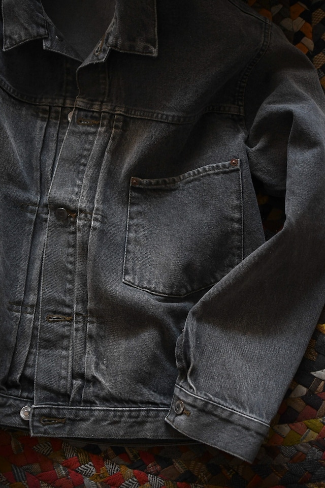 A.PRESSE / Vintage Gray Denim Jacket