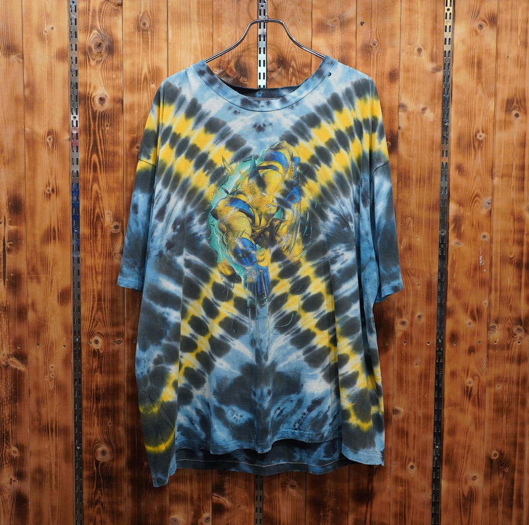 90s USA製 universal marvel ウルヴァリン Tシャツ XL程度