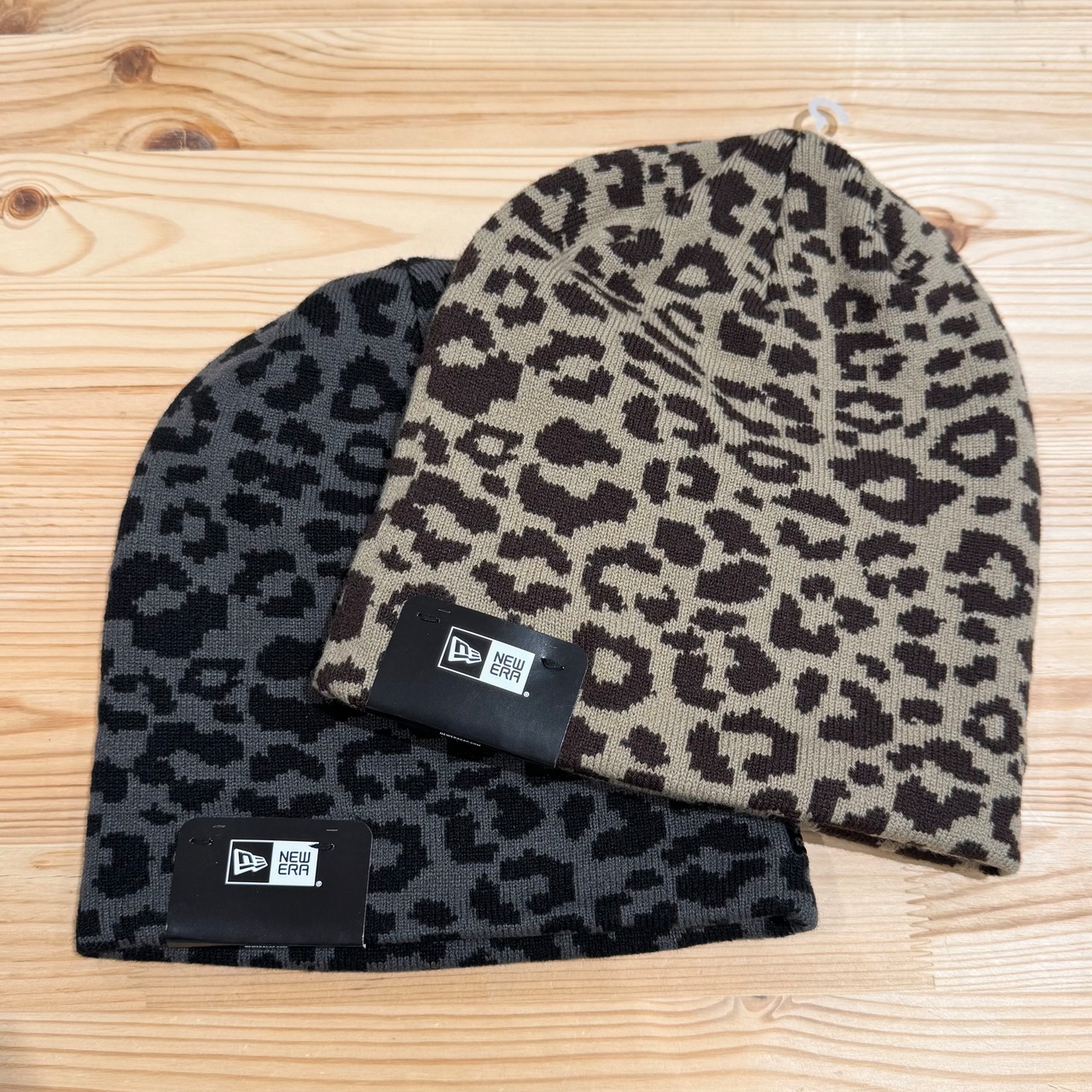 NEW ERA BASIC BEANIE LEOPAR OSEM 2種