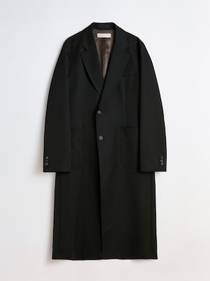 OUR LEGACY ROBE OVERCOAT Onyx Black Tech Sateen M4251RO