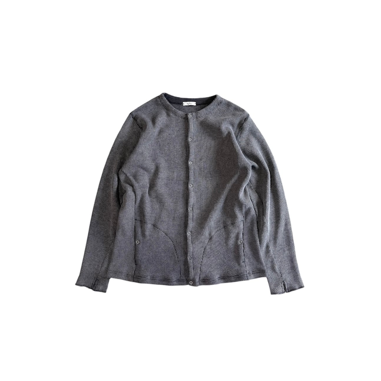 Saby / WAFFLE H shirts / ink black