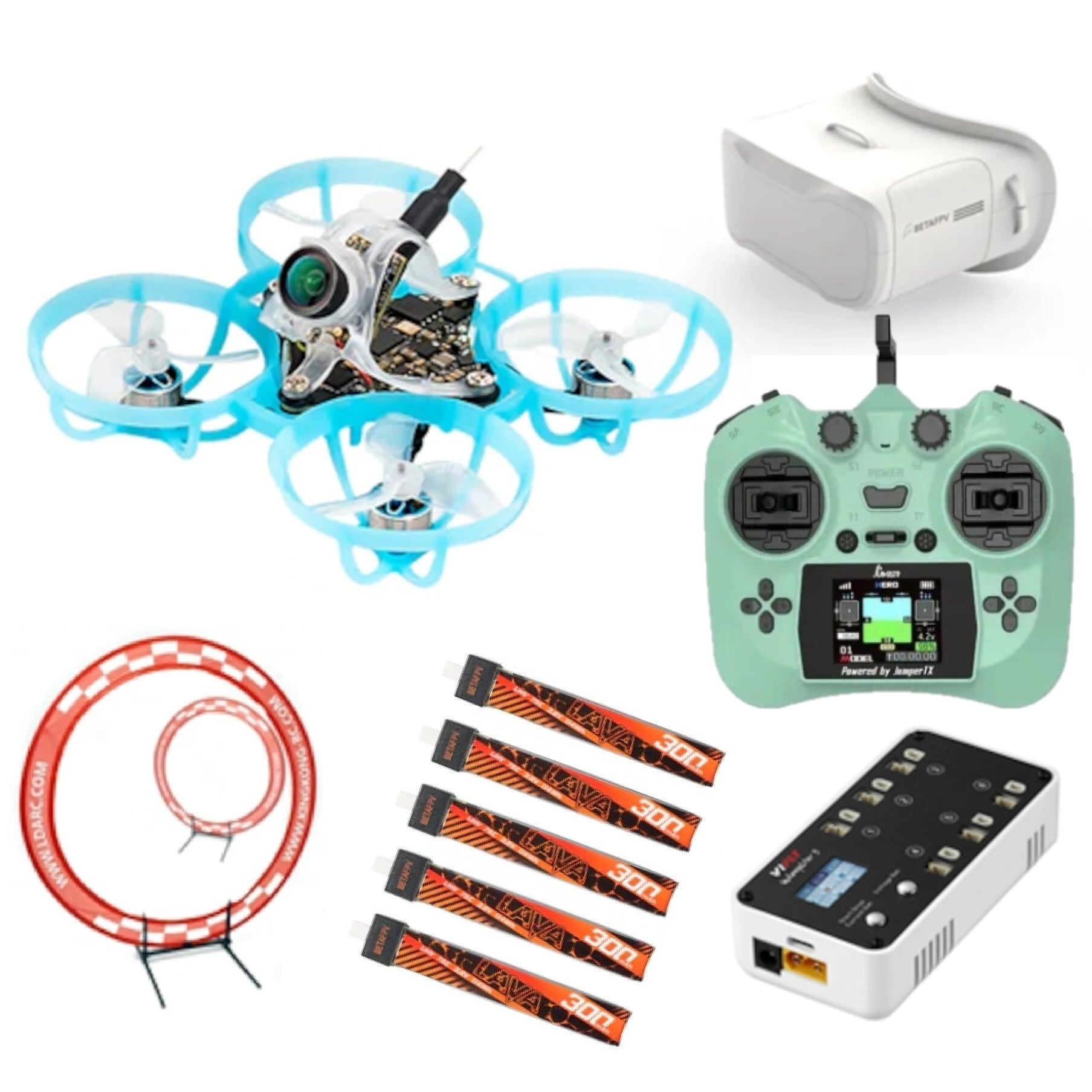 練習機 マイクロドローン BETA FPV 65s 2機 予備部品、バッテリー他