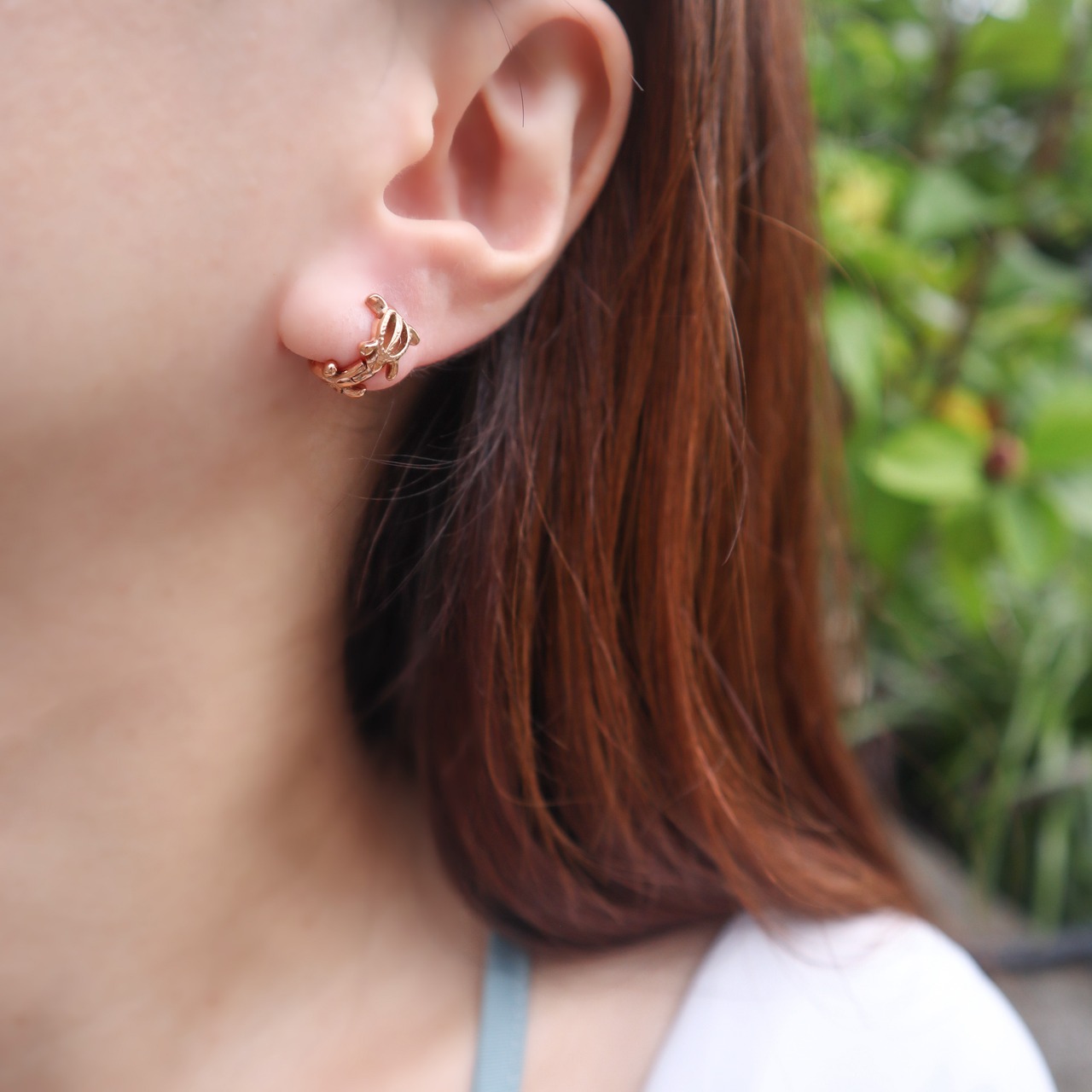 316Lホヌフープピアス（片耳1個売り）