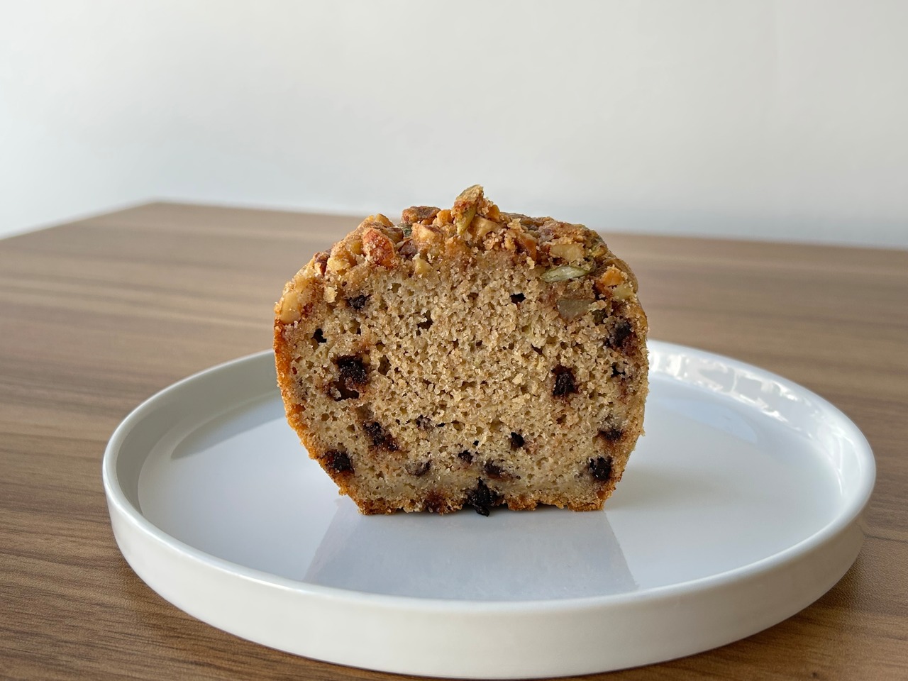 バナナチョコチップケーキ ナッツクランブル【グルテン&カゼインフリー・オートミール生地】 画像4