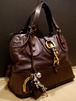 レア美品★Chloe クロエ ケララ レザー トート ハンド バッグ 濃茶★