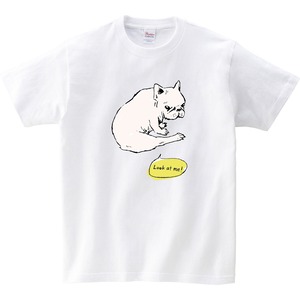 癒しポーズ 甘えん坊 フレブル Tシャツ dog09b フレンチブルドッグ 夏