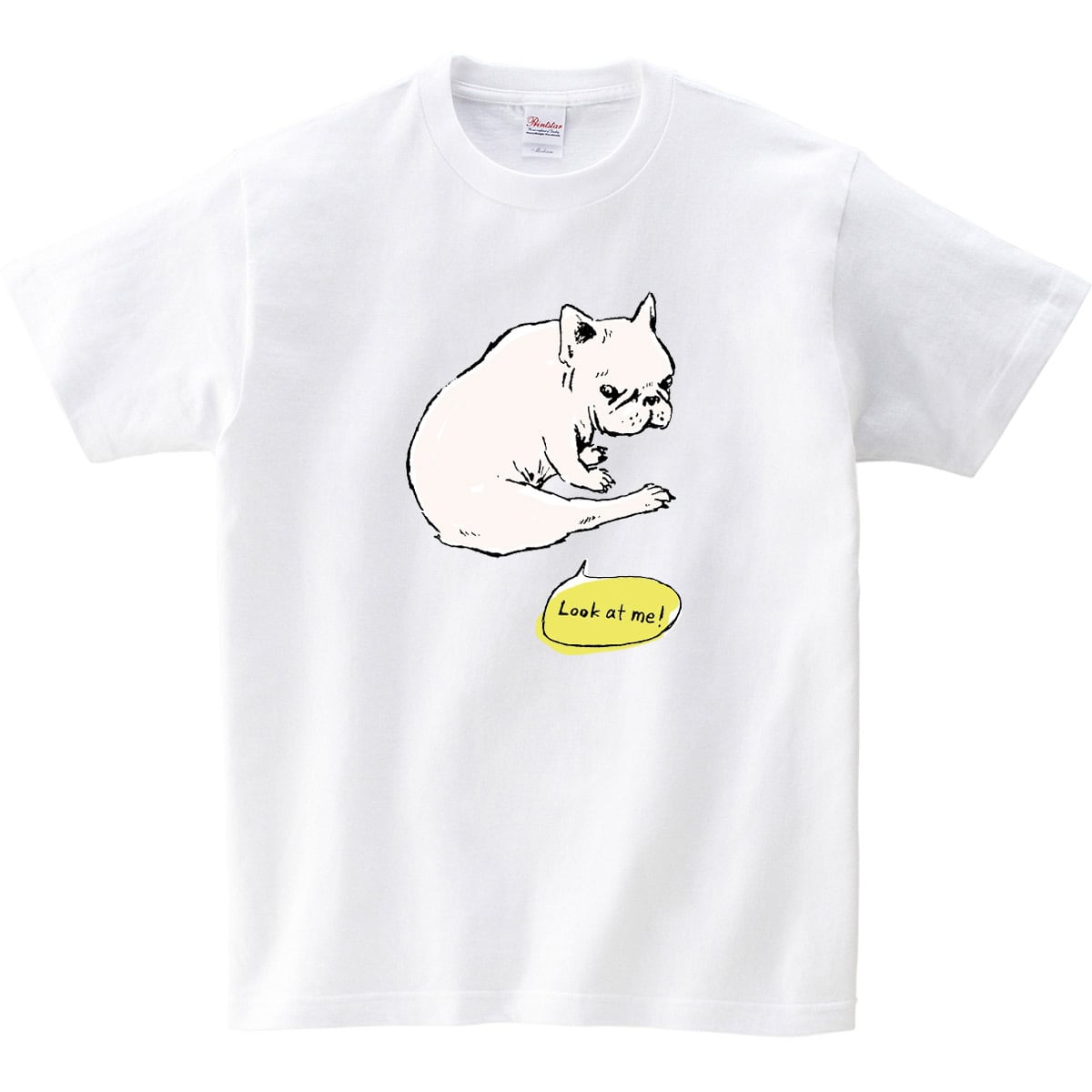 癒しポーズ 甘えん坊 フレブル Tシャツ dog09b フレンチブルドッグ 夏