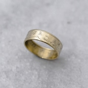 ジャマイカ 1ペニー コインリング|JAMAICA 1PENNY COINRING