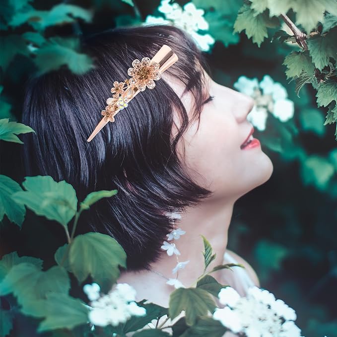 no.112 キラキラ華やかくちばしクリップ✩.*˚ no.112 キラキラ華やかくちばしクリップ✩.*˚