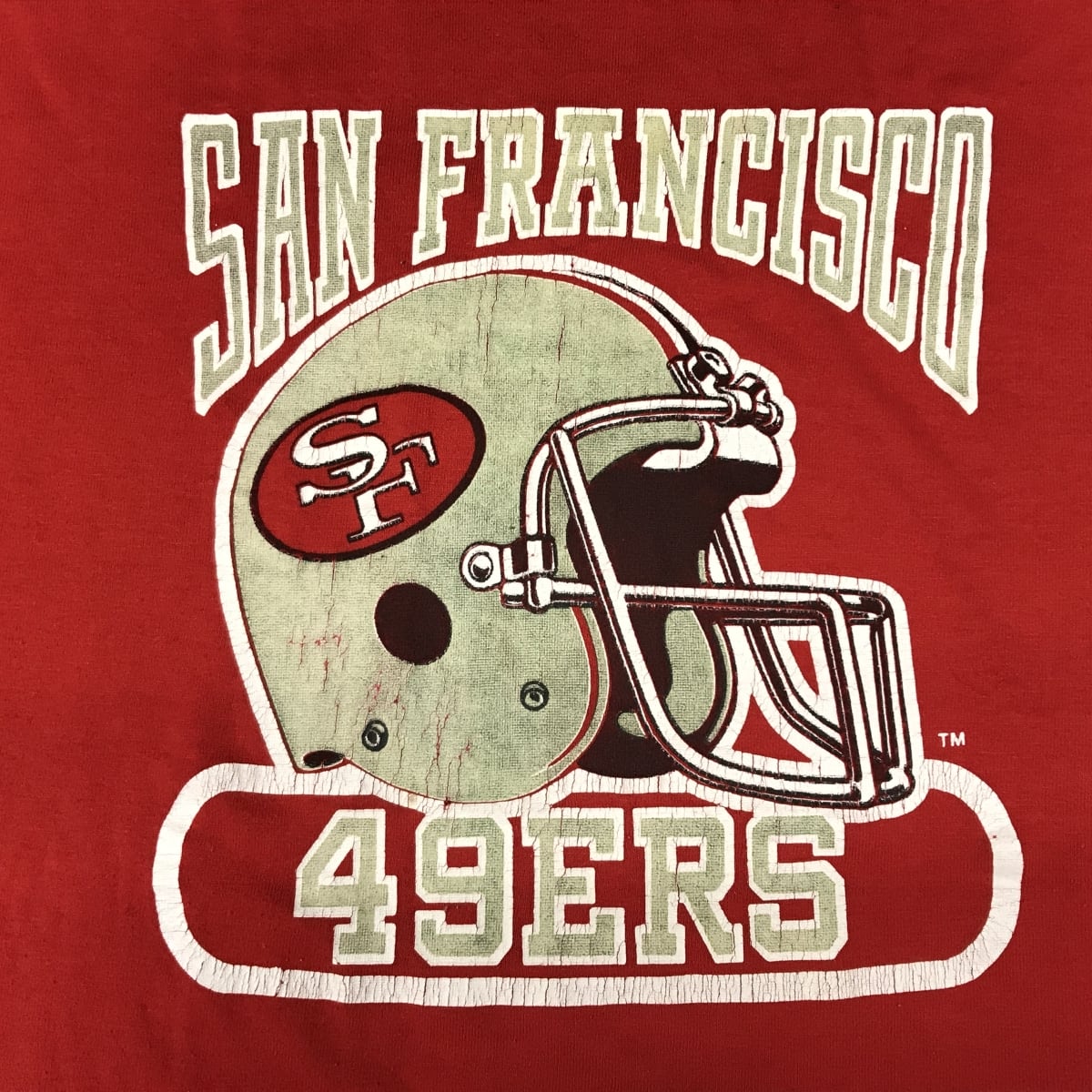 ロゴセブン 70年代 USA製 半袖ビンテージＴシャツ NFL SANFRANCISCO