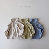 ザゴグマ / THE GOGUMA / マルチボーダーハイネックT / 韓国子供服 / ジュニア / 26winter〖取寄〗*JS~JL*