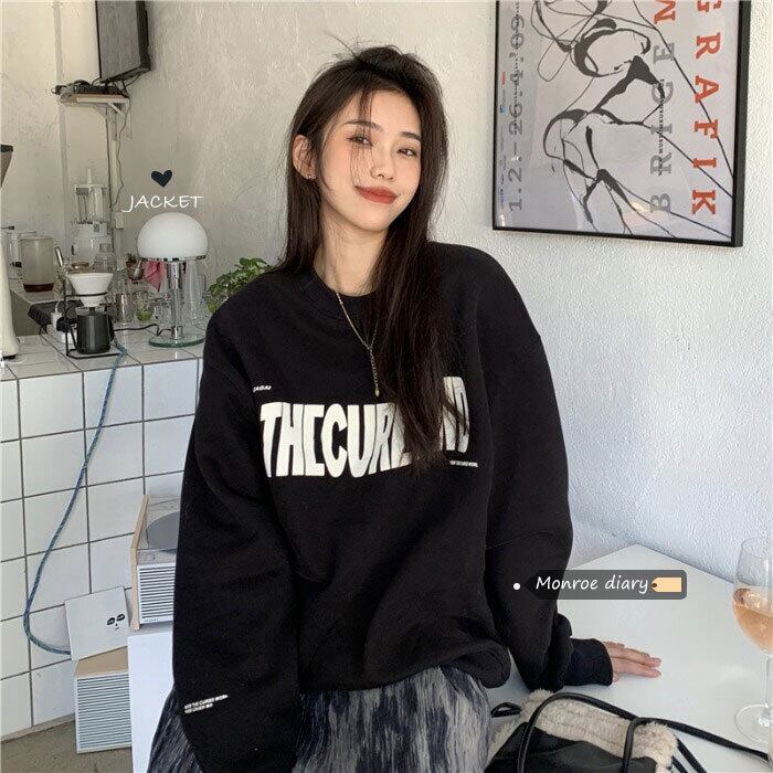 ブラックセーター スプリングベルベットルーズロングコート ジャケット 春物 モンロー51942000296