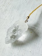 ヒマラヤ水晶のペンデュラム(イエロー)