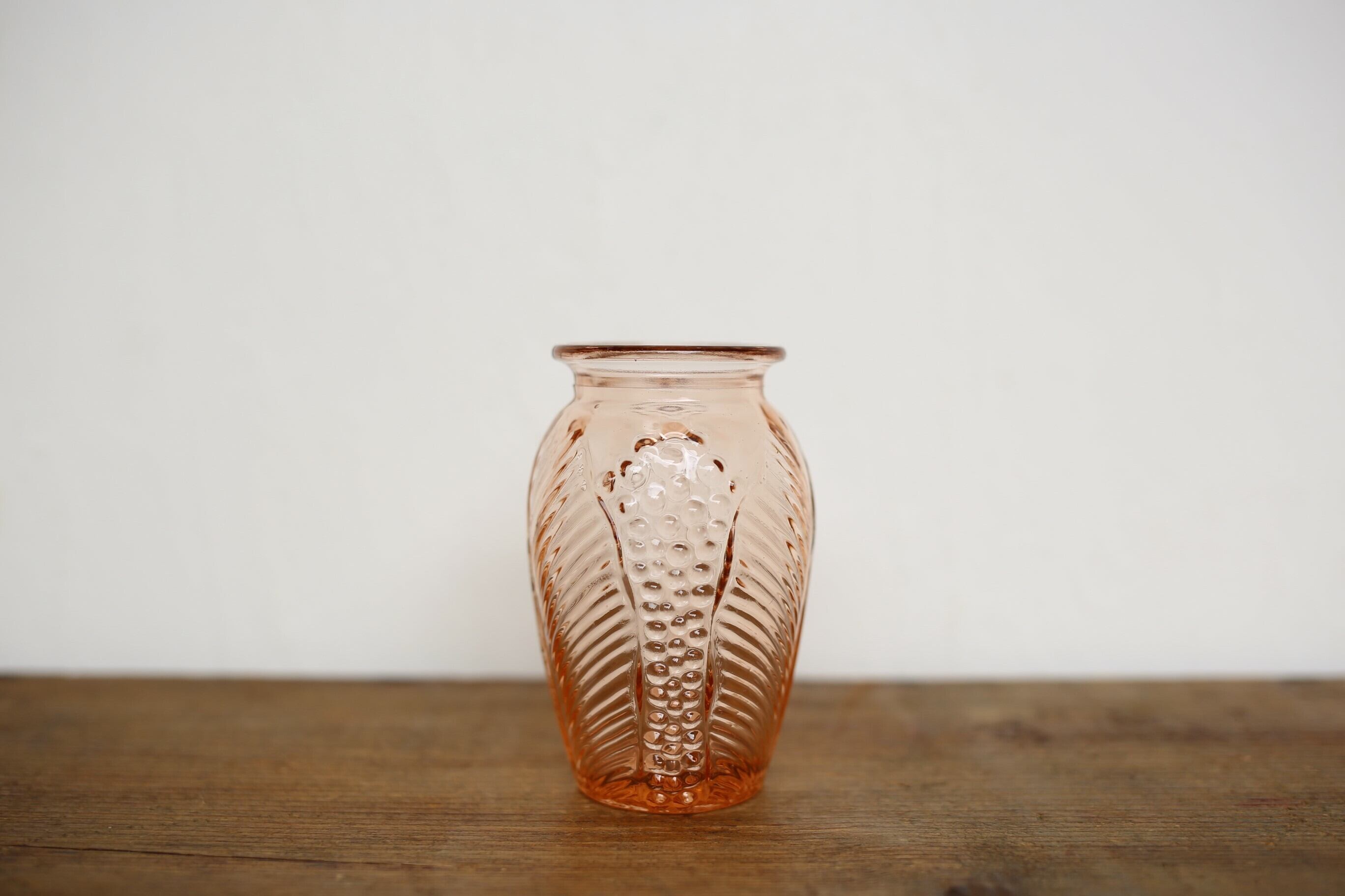 フランス アンティーク ヴィンテージ ヒヤシンスポット ピンク N-01112