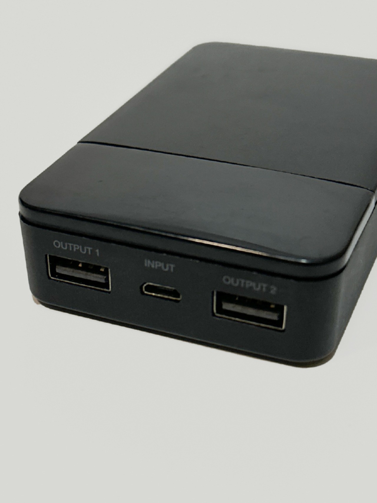 モバイルバッテリー 10000mAh GH-BTF100 残量表示 iPhone スマートフォン Nintendo Switch 同時充電 小型 コンパクト