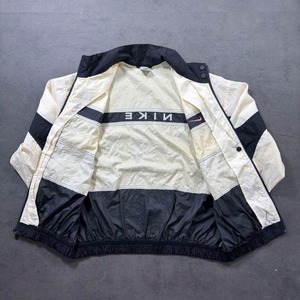 90s NIKE nylon track jacket L 古着