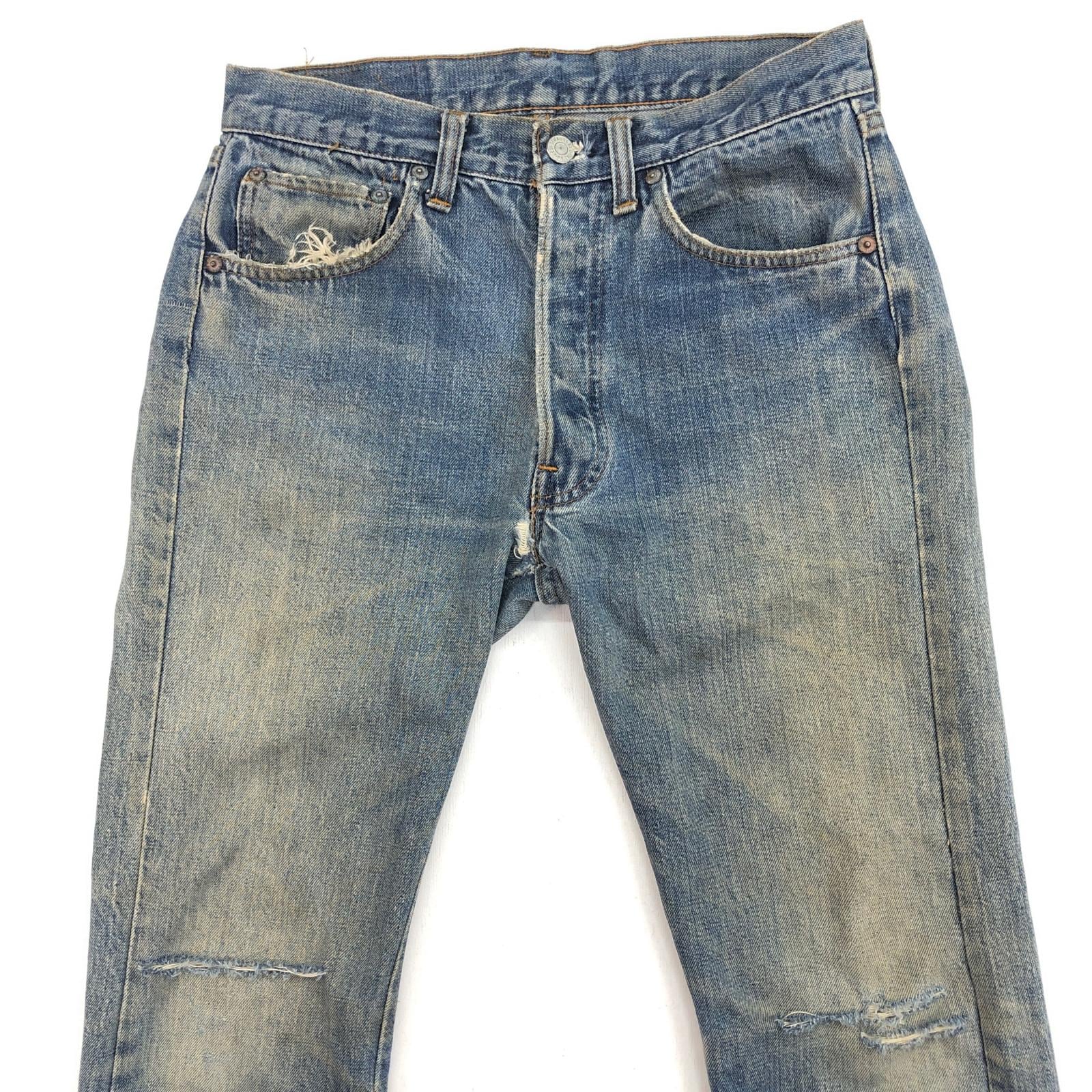 LEVI'S リーバイス 70年代 USA製 501 スモールe 均等V 66前期 バック