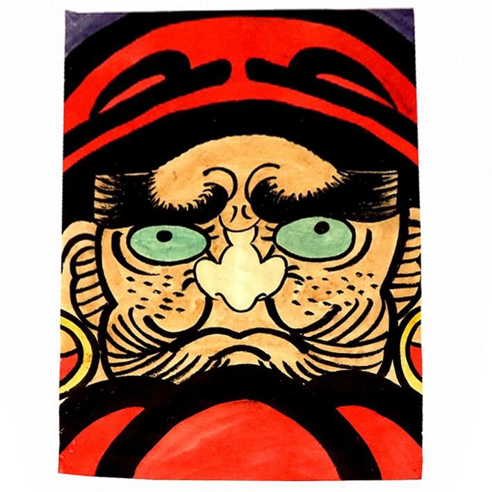 津軽凧絵・ねぷた・ねぶた・No.200118-093・梱包サイズ60 | リサイクル