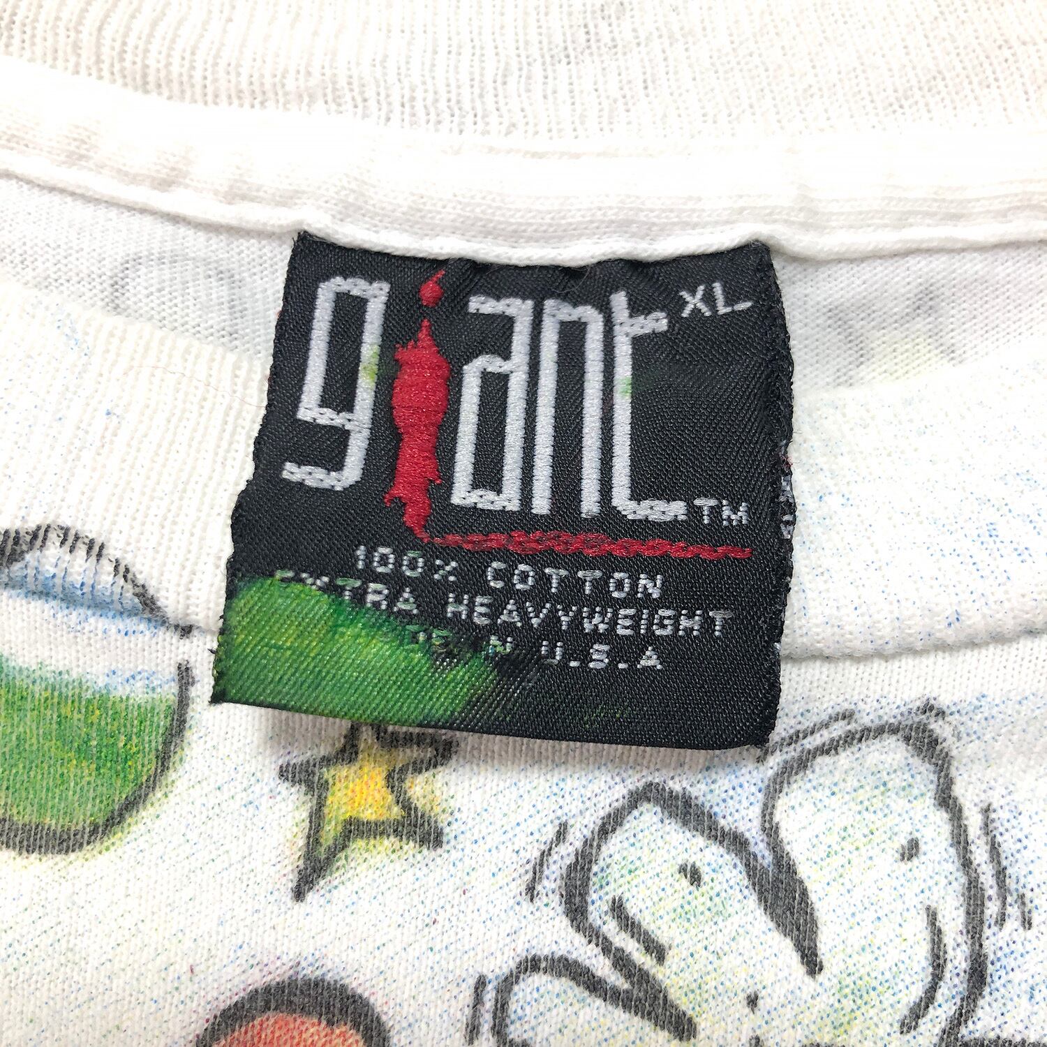 90S USA製 ヴィンテージ エアロスミス 総柄 ロック Tシャツ 90S USA製 ヴィンテージ エアロスミス 総柄 ロック Tシャツ