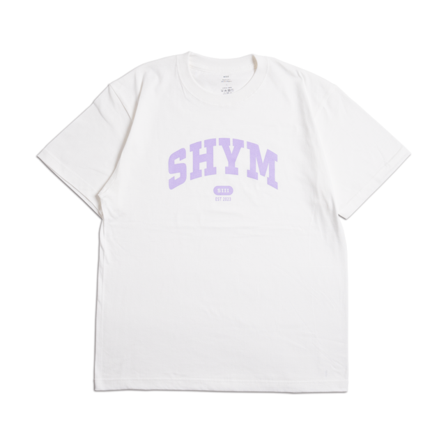 siii "SHYM" VANILLA S/S TEE  PURPLE