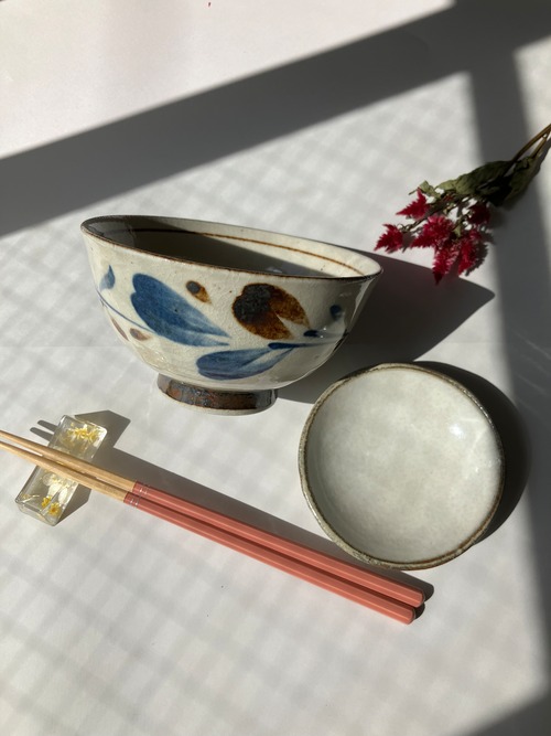 【即納】＊民彩＊風花　茶漬碗　13cm【美濃焼】　SD153421