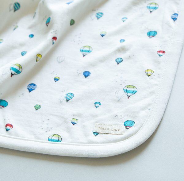 Haruulala　オーガニックコットンブランケット　自由飛行