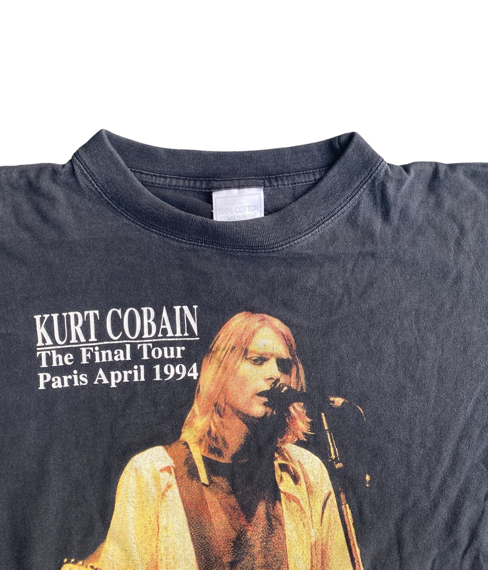 Vintage 90s XL Rock band T-shirt -KURT COBAIN - | BEGGARS BANQUET 
