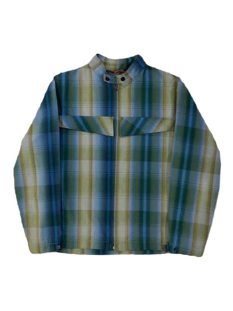 1970s-1980s Shadow Check Drizzler Jacket