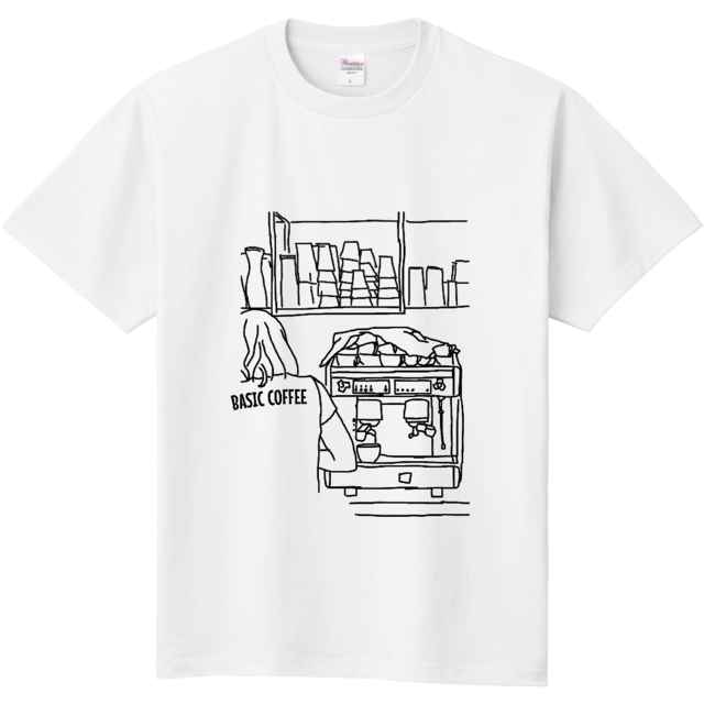 CLOTH & CROSS【COFFEE】 ロゴTシャツ (オリーブ) cb6dec1a41e4427d46ee6208c62f41