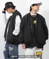 ◆2WAY ワイドスリーブ MA-1◆wi-953073
