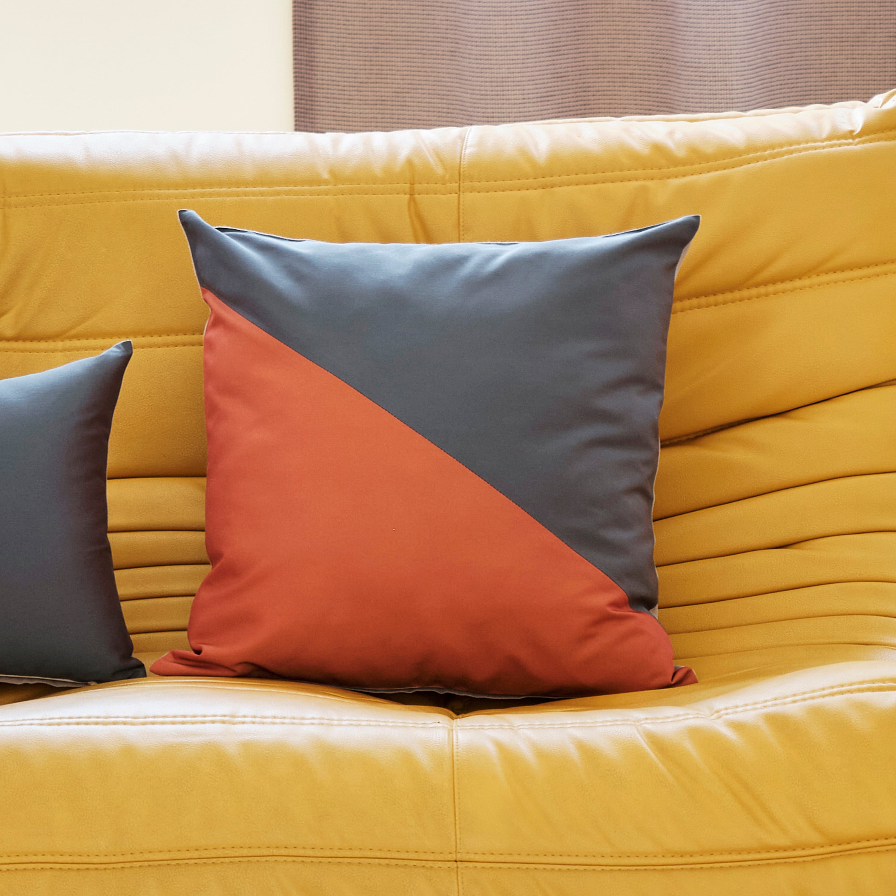 ジオ クッション カバー "オレンジ" 45x45cm