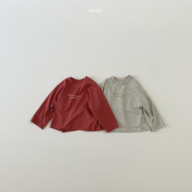 【取寄】amigo|vanilla stitch tee|バニラステッチT|XS-XL|kids|26 autumn
