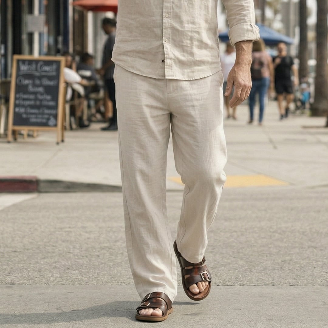 アメリカン リラックスドレープイージーパンツ 2色 S2372