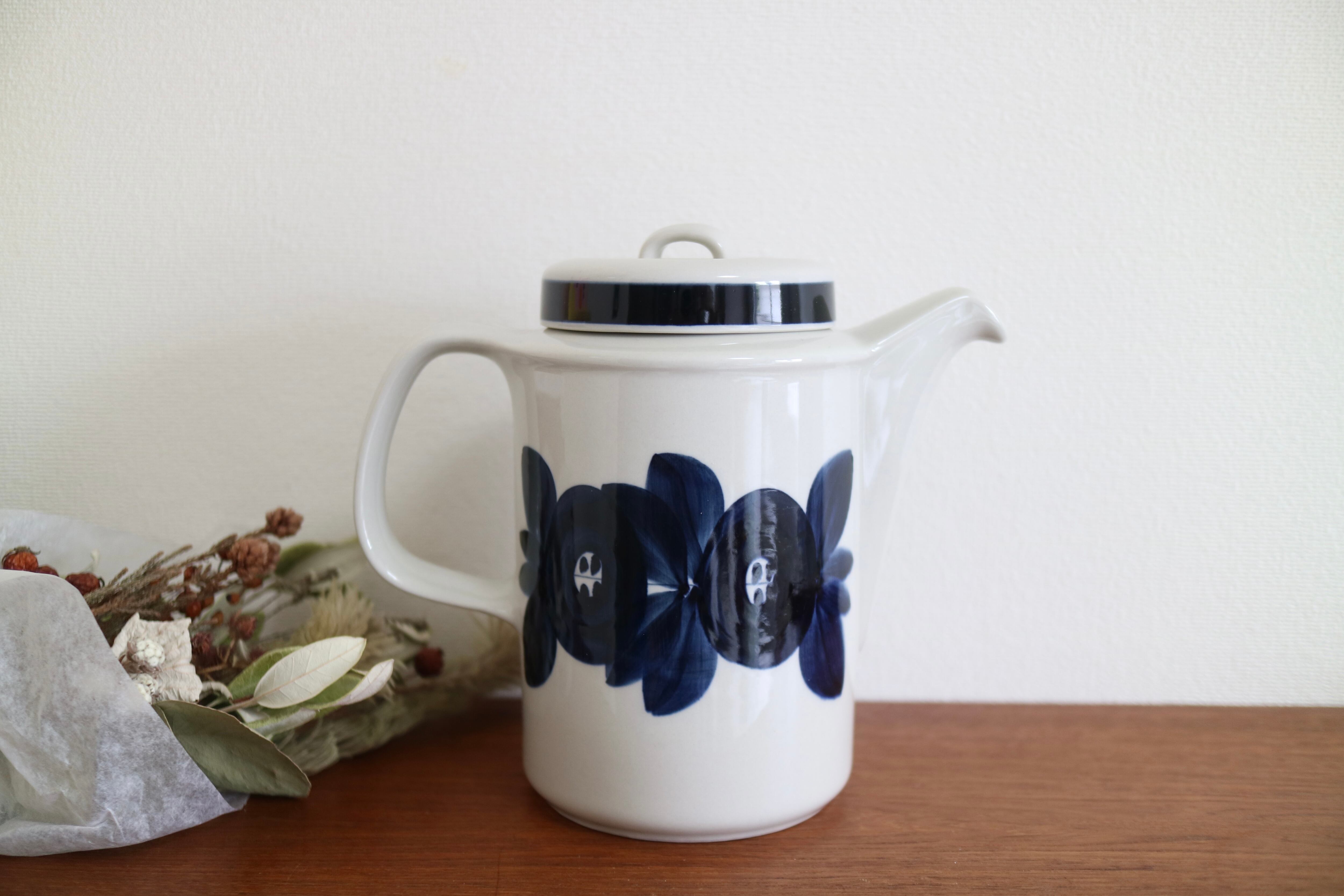 ARABIA アラビア / Anemone アネモネ / コーヒーポット No.2950