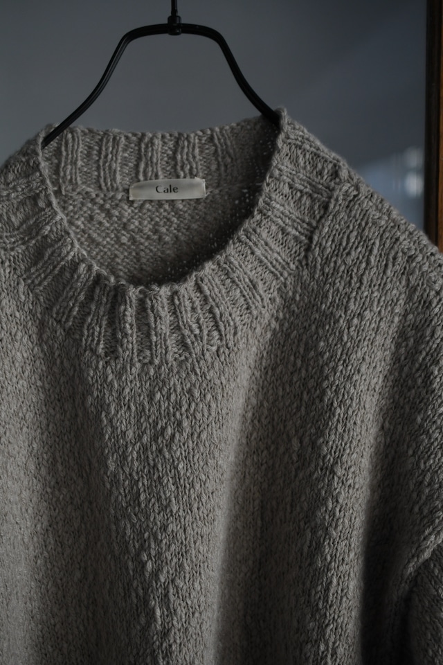 Cale / Cashmere Hand Knit (Natural)