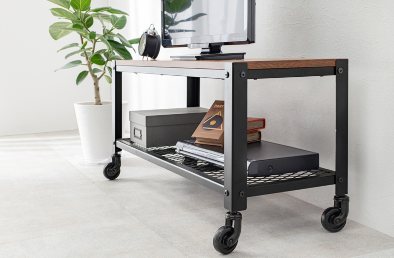 ヴィンテージ インダストリアルTV台 幅110cm