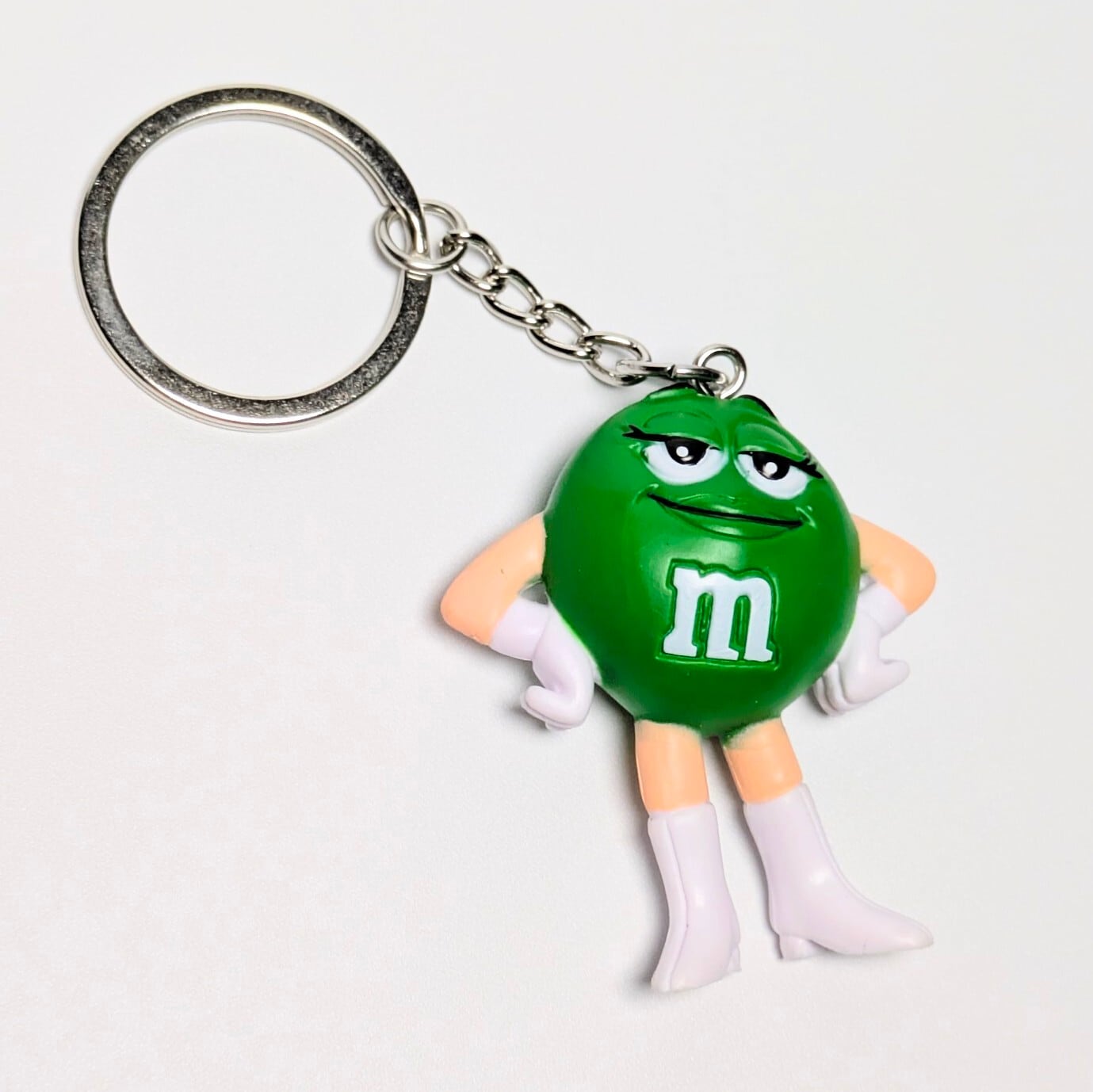 【m&m's（エムアンドエムズ） 】 PVCミニフィギュアキーホルダー5Pセット 〚アメリカン雑貨 アメトイ〛