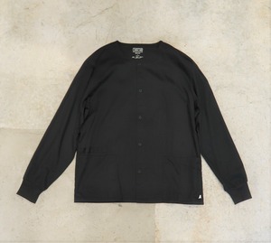 00s CHEROKEE No-Collar Shirt Black