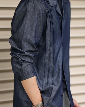 Casual Denim Vacation Shirt  K0353