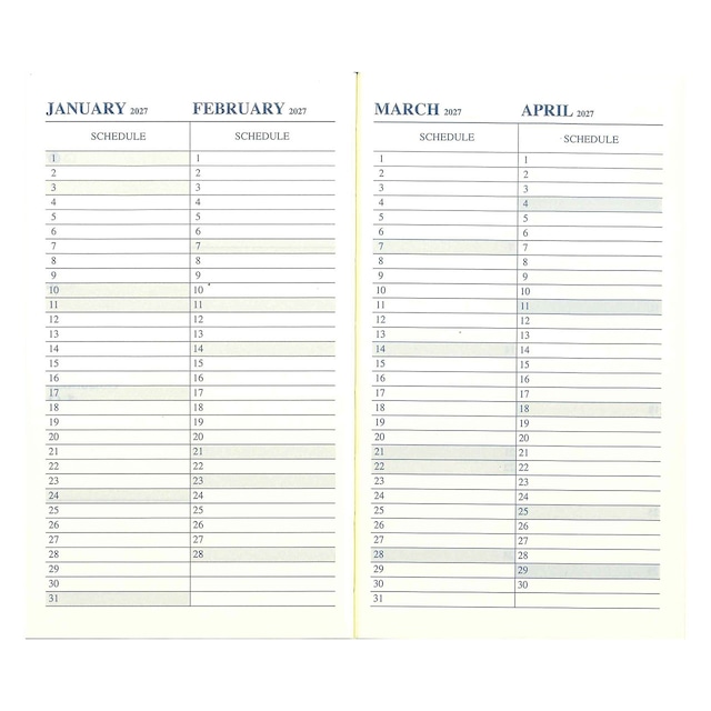 2026 DIARY　ミナペルホネン：chum