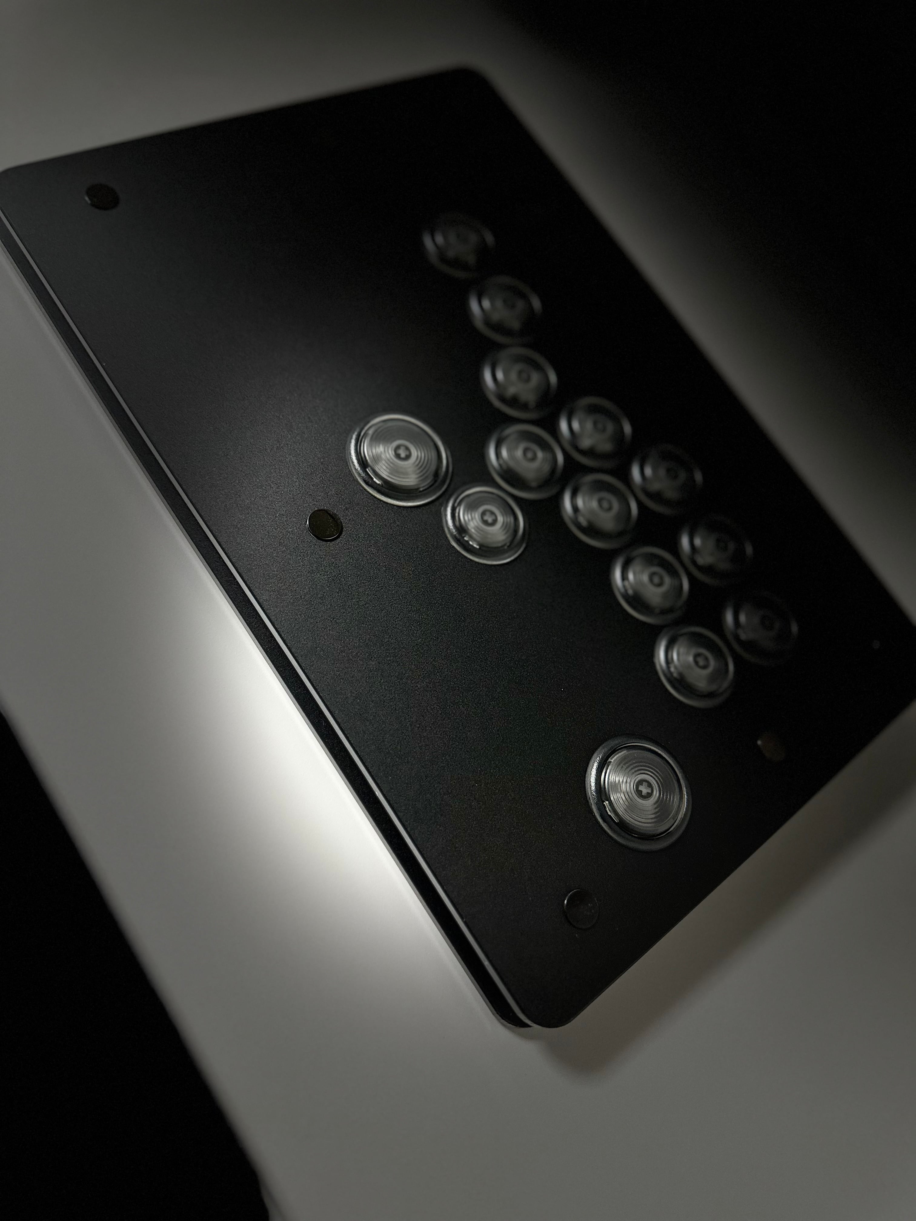 PUNK WORKSHOP MINI HITBOX Black レイアウトC レバーレス 