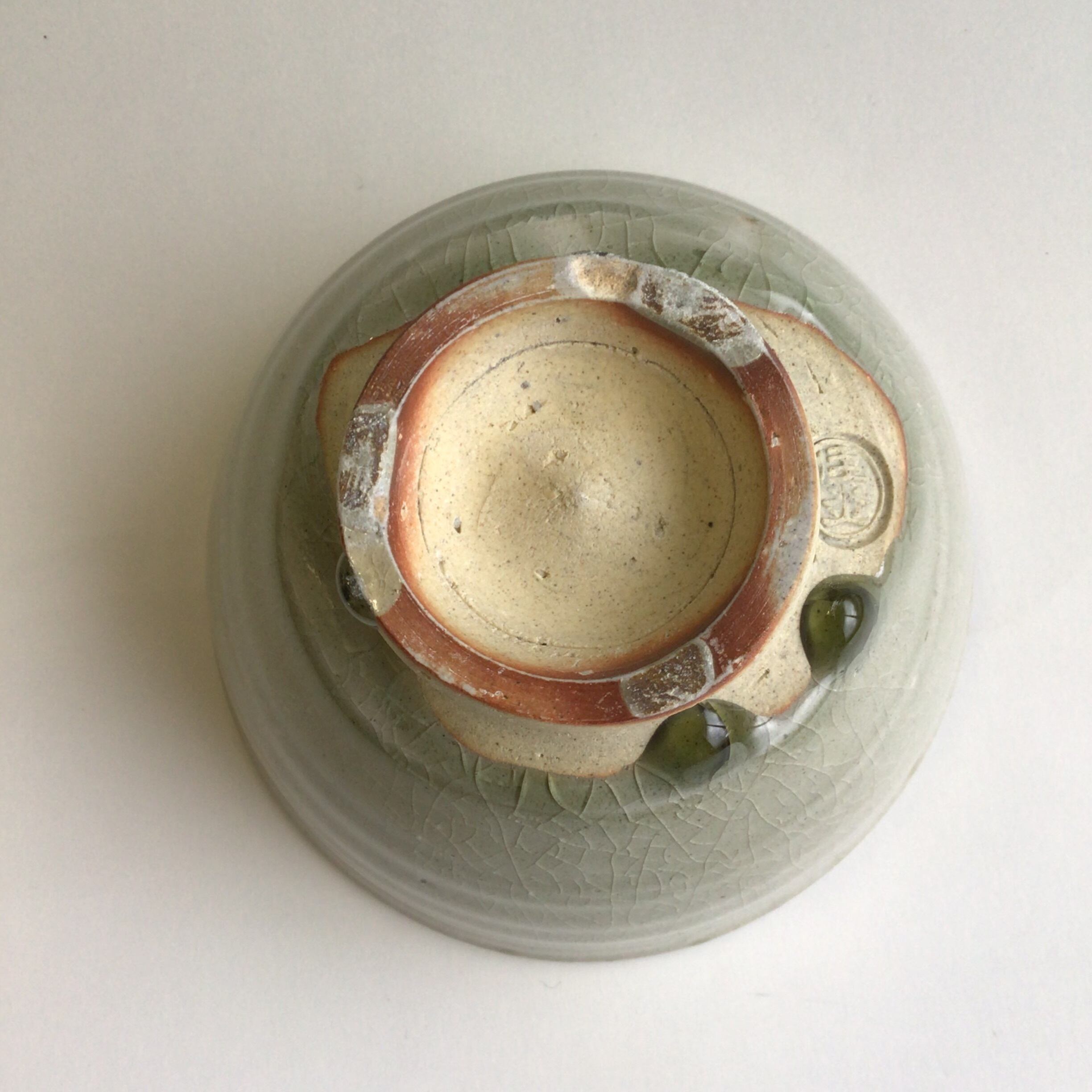 抹茶茶盌 松灰緑釉 井戸型 | （有）勝景庵