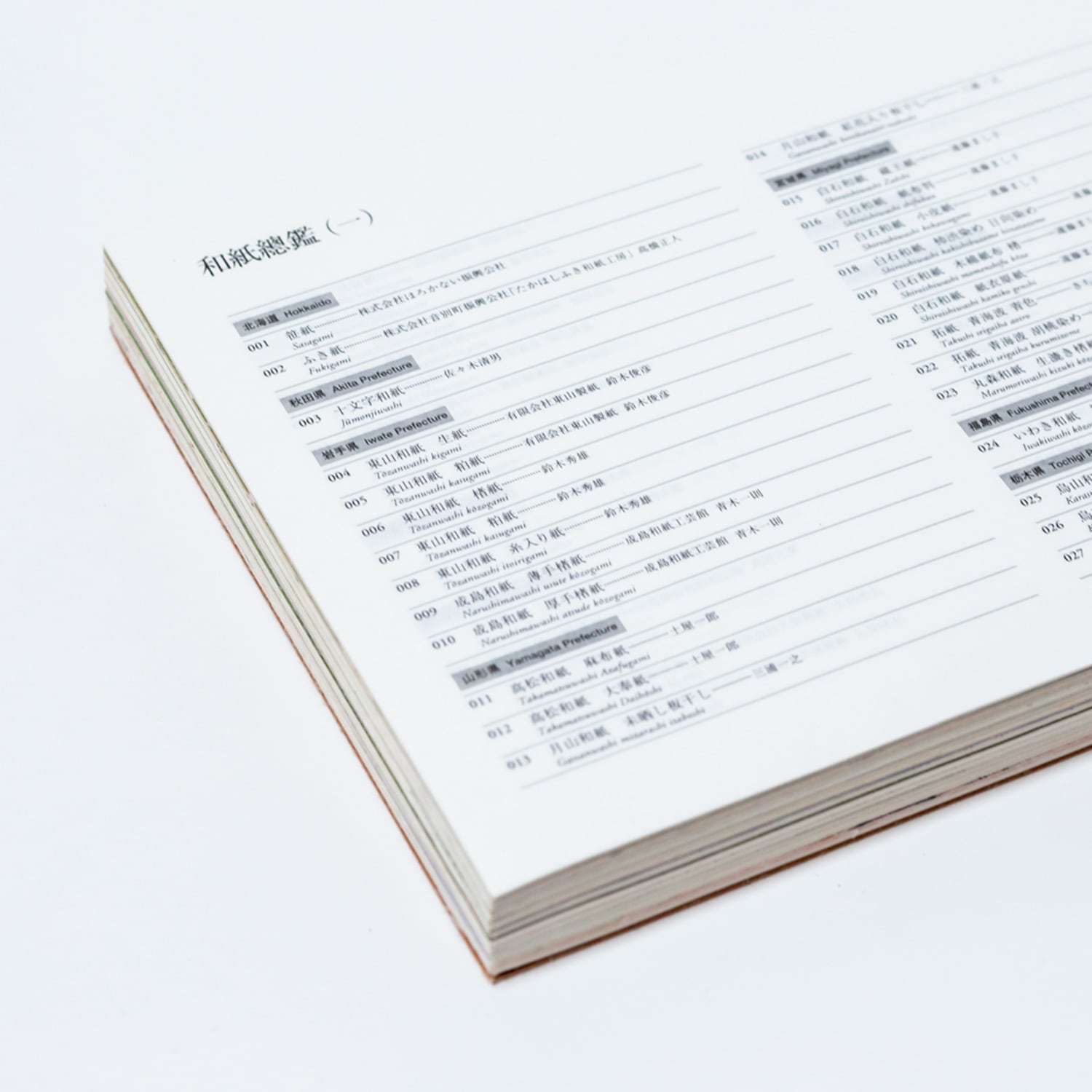 限定品】日本の心 二〇〇〇年紀 和紙總鑑 | 京都楽紙舘