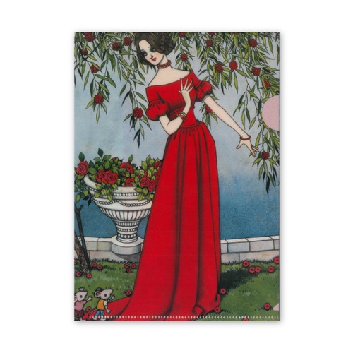 中原淳一 B6クリアファイル　ポストマニ姫