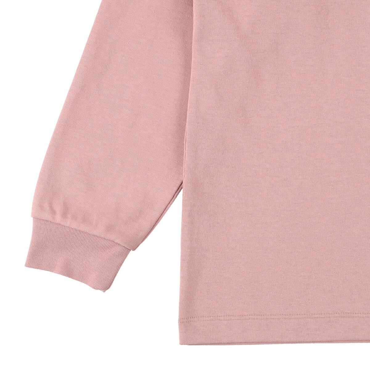 Stand Up L S Tee スモークピンク Partner
