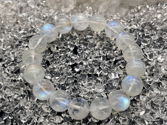 スタンダードブレスレット（レインボームーンストーン）