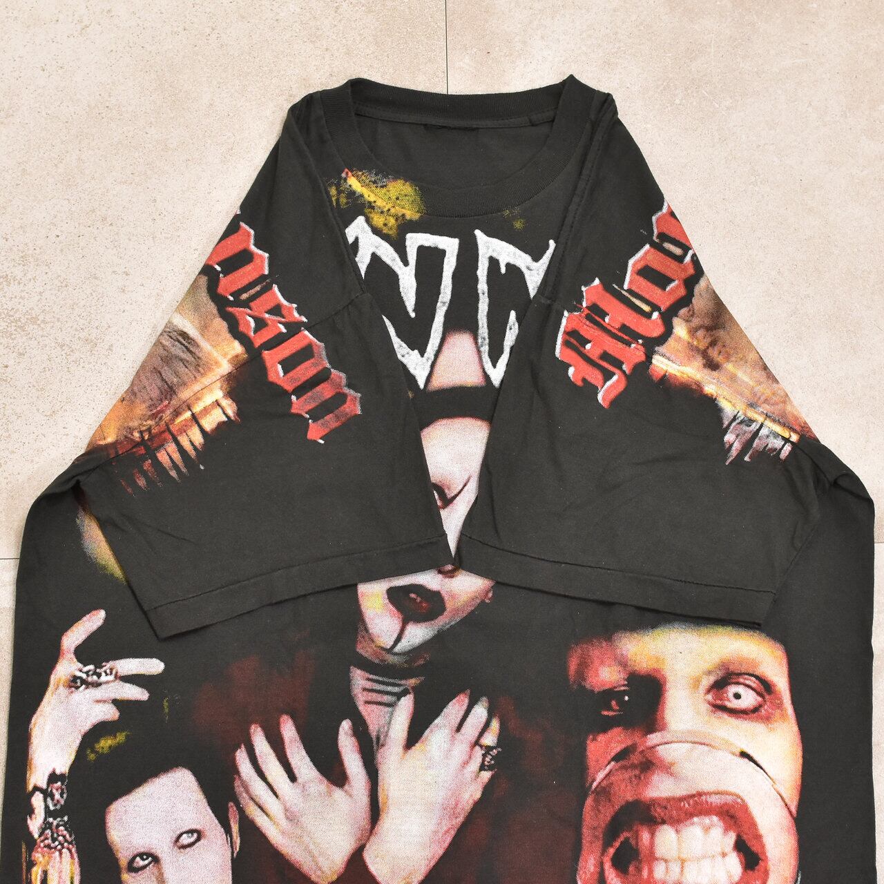 【値下げ不可】古着 Marilyn Manson フェード 値下げ不可】古着 Marilyn Manson フェード - メルカリ