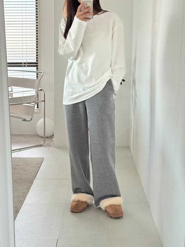 (予約) LIFFEY / Melu warm kimo pants 2color