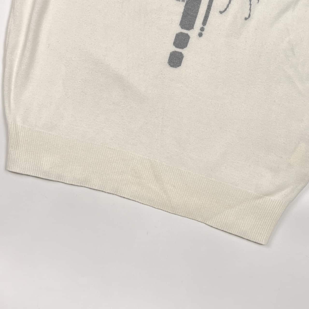 adabat アダバット ニット ベスト 46/ホワイト メンズ ゴルフ