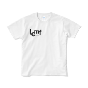 【LCMF】Tシャツ(白生地・縁なし)